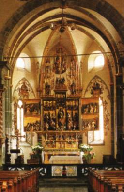 L'altare gotico di Muenster
